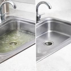 Virax Déboucheur à pompe à 2 poignées robustes Kobleo