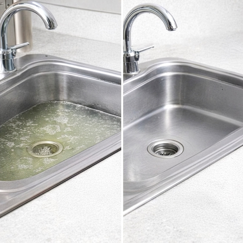 Virax Déboucheur à pompe à 2 poignées robustes Kobleo