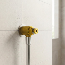 Delabie Robinet mural Delabie Tempostop 3l/min pour lave-mains temporisé Kobleo