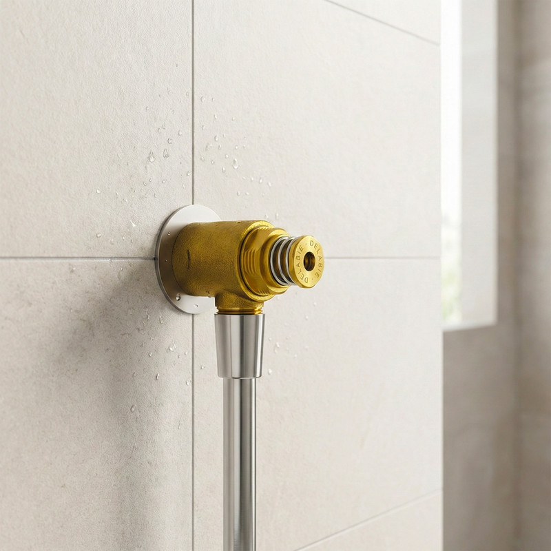 Delabie Robinet mural Delabie Tempostop 3l/min pour lave-mains temporisé Kobleo