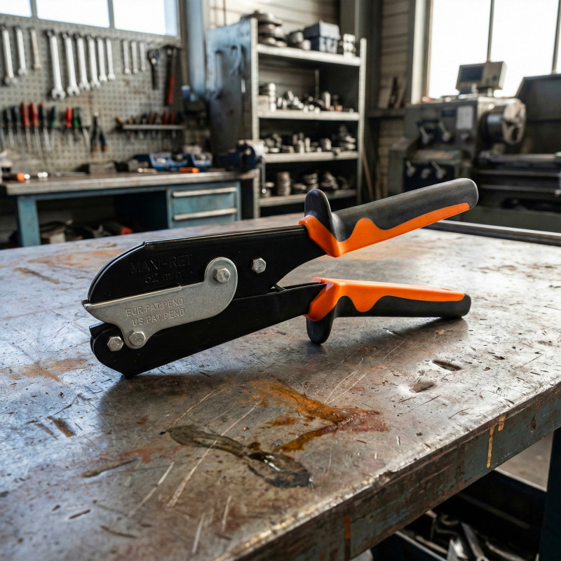 Edma Pince à gaufrer démultipliée Maxi-Ret 5 lames Edma Kobleo