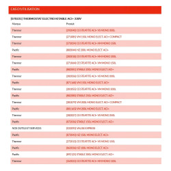 Thermor Thermostat électronique Thermor kitable monophasé Kobleo