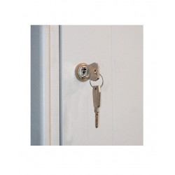 Simon Rack ArmoireVestiaire 3 casiers (1 colonne 3 portes) 1800x300x500mm (Modèle Kobleo