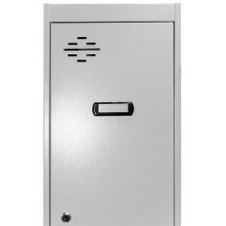 Simon Rack ArmoireVestiaire 3 casiers (1 colonne 3 portes) 1800x300x500mm (Modèle Kobleo