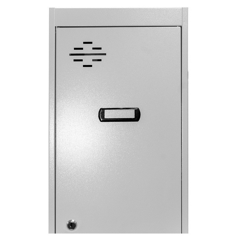 Simon Rack ArmoireVestiaire 3 casiers (1 colonne 3 portes) 1800x300x500mm (Modèle Kobleo