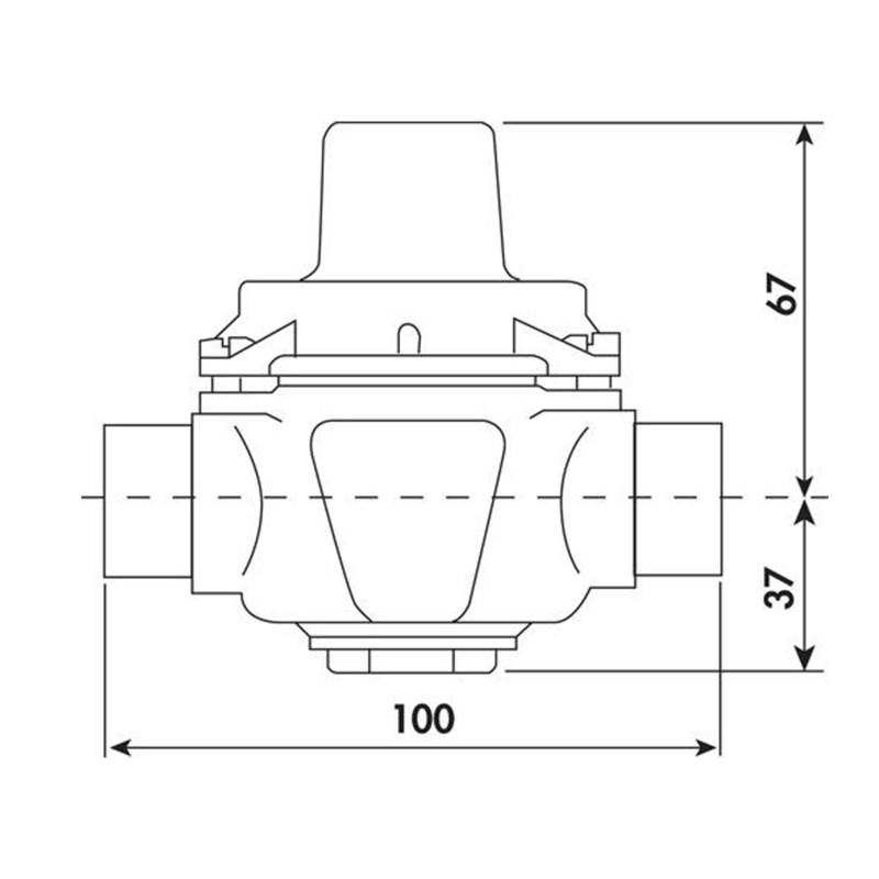 Socla Reducteur de pression Socla Desbordes 11 mâle/mâle DN 3/4" 20mm Kobleo