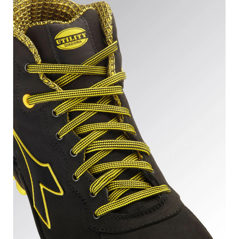 Diadora Chaussures de sécurité montantes Diadora BEAT DA2 S3S FO HRO SR taille 45 noir Kobleo