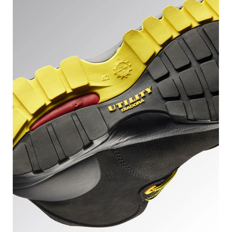 Diadora Chaussures de sécurité montantes Diadora BEAT DA2 S3S FO HRO SR taille 45 noir Kobleo