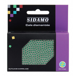 Sidamo Cale diamantée dure Sidamo 94 x 58 mm Grain 60 pour céramique et pierre naturelle Kobleo