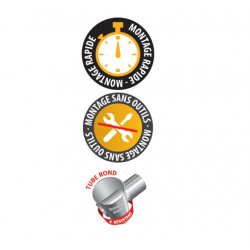 Centaure Echafaudage roulant ALTER PRO PLIANT hauteur de travail maxi. 5 m Kobleo