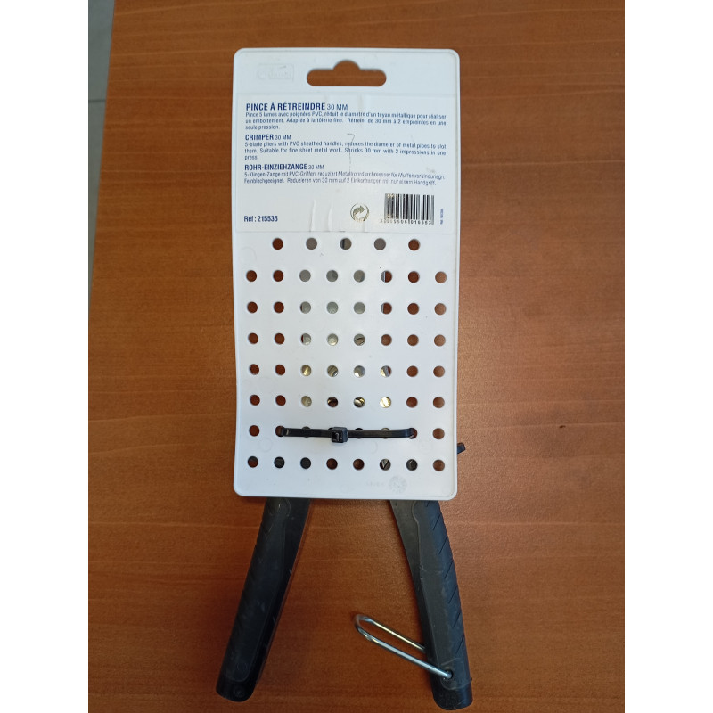 Pince à rétreindre DIMOS 215535 pour tuyau métallique 30mm Kobleo