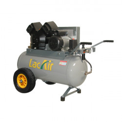Lacme Compresseur d'air à courroie AirBAT 27/100 4Cv mono 27m3/h 100L Lacme Kobleo