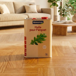 Blanchon Huile pour parquet Blanchon 5L incolore prêt à l'emploi Kobleo