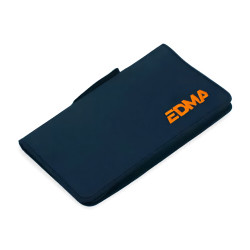 Edma Lot de 6 couteaux à enduire premium Edma 610161 avec sacoche Kobleo