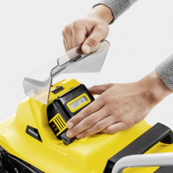 Karcher Tondeuse Sans Fil LMO 2-18 Largeur de Coupe 32 cm Bac de 30 L, Karcher Kobleo