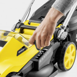 Karcher Tondeuse Sans Fil LMO 3-18 Largeur de Coupe 34 cm Bac de 35 L, Karcher Kobleo