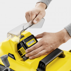 Karcher Tondeuse Sans Fil LMO 3-18 Largeur de Coupe 34 cm Bac de 35 L, Karcher Kobleo