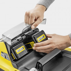 Karcher Tondeuse Sans Fil LMO 5-18 Dual Coupe de 41 cm Bac de 45 L, Karcher Kobleo