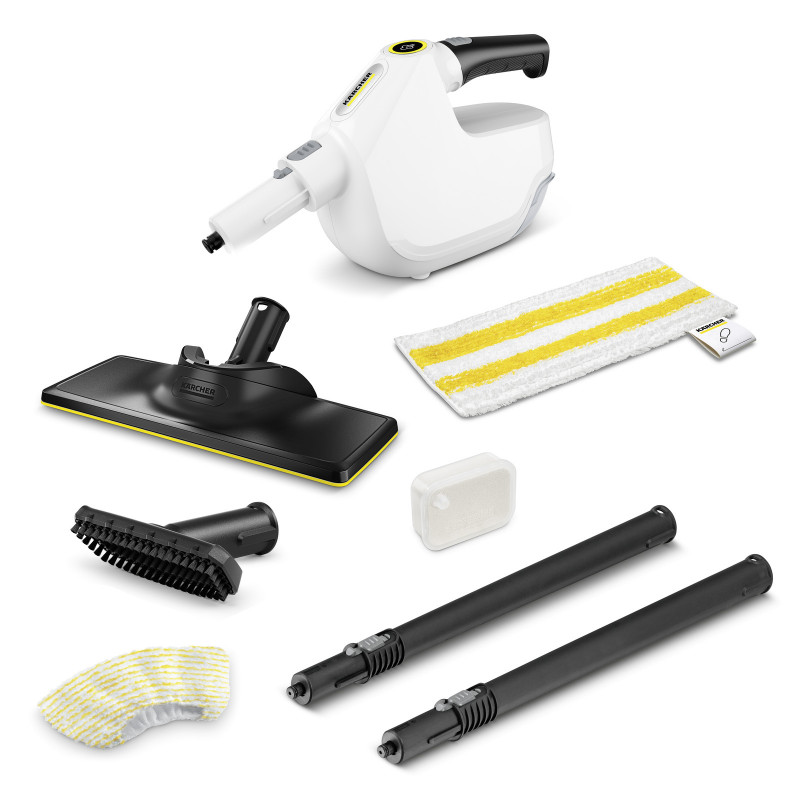 Karcher Nettoyeur Vapeur Balai SC 1 Multi et Up 1300 W, Chauffe 30 s, Karcher Kobleo