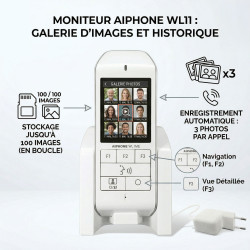 Aiphone Carillon sans fil WL11 vidéo couleur avec mémoire d'images Aiphone Kobleo
