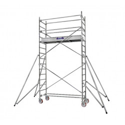 Duarib Echafaudage roulant aluminium hauteur plancher 2,90m Altitude AL 200 Duarib Kobleo