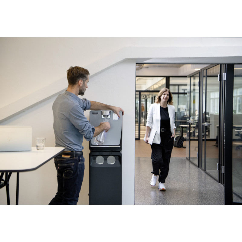 Karcher Distributeur Eau 6 Types dont Gazeuse et Chaude Pro, Black, Karcher Kobleo