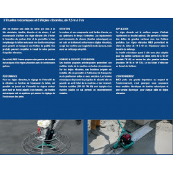 Imer Règle vibrante Moteur Honda 2 mètres Kobleo