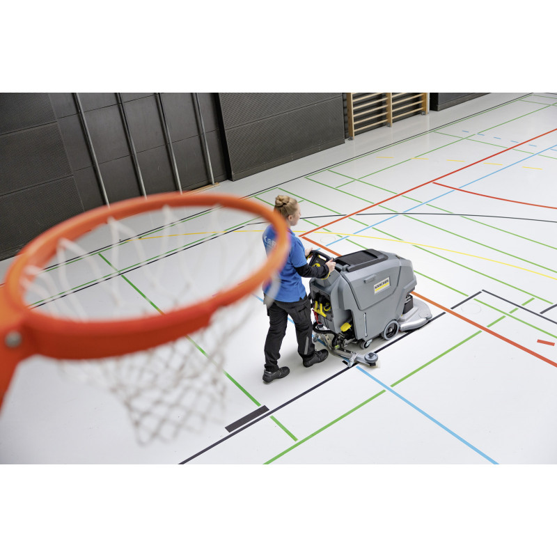 Karcher Autolaveuse accompagnée batterie 80Ah BD 50/55 C Classic Bp Karcher Kobleo