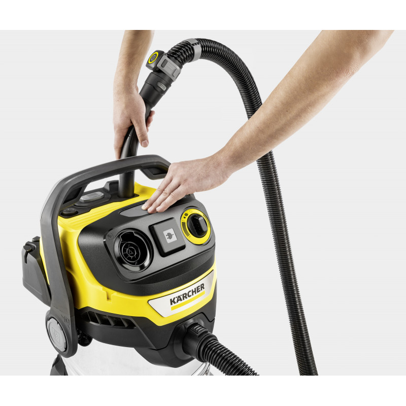 Aspirateur Eau et Poussieres WD 7 Control 1400 W, Cuve 30 L, Karcher