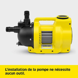 Karcher Pompe de Jardin BP 4.500 Garden Set Plus 550 W, 4500 l par h, Karcher Kobleo