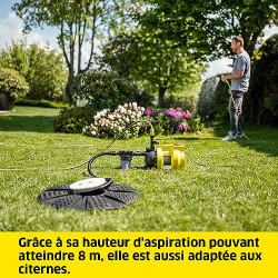 Karcher Pompe de Jardin BP 6.000 Garden Set Plus 1000 W, 6000 l par h, Karcher Kobleo