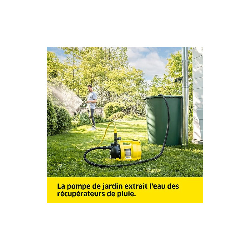 Karcher Pompe de Jardin BP 6.000 Garden Set Plus 1000 W, 6000 l par h, Karcher Kobleo