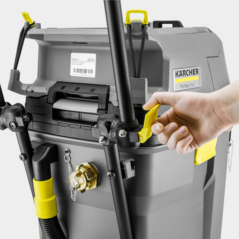 Karcher Aspirateur NT 50 1 K, 1200 W, Cuve de 50 l, Raccord DN 40, Karcher Kobleo