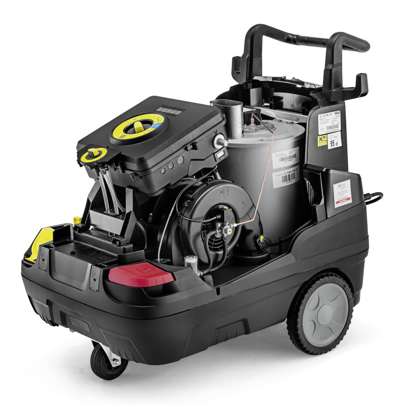 Karcher Nettoyeur Haute Pression HDS 6 15 CXA Monophase a Eau Chaude, Karcher Kobleo