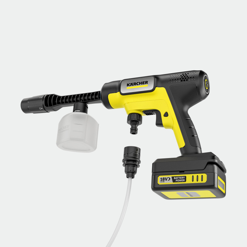 Karcher Nettoyeur Portable Moyenne Pression 24 Bar sur Batterie 18 V, Karcher Kobleo