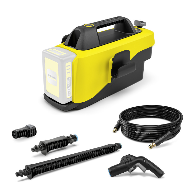 Karcher Nettoyeur Mobile Moyenne Pression 24 Bar sur Batterie 18 V, Karcher Kobleo