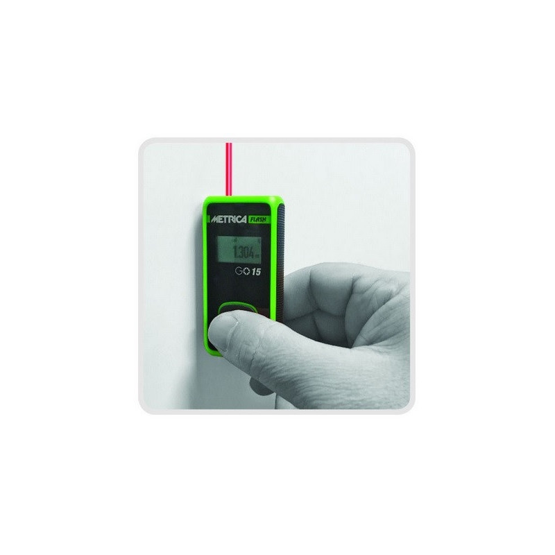 Metrica Télémètre laser 61109 FLASH GO 15 portée 15m Metrica Kobleo