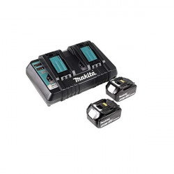 Makita Tondeuse à gazon DLM382PT2 2x18V 5Ah Li-Ion Kobleo
