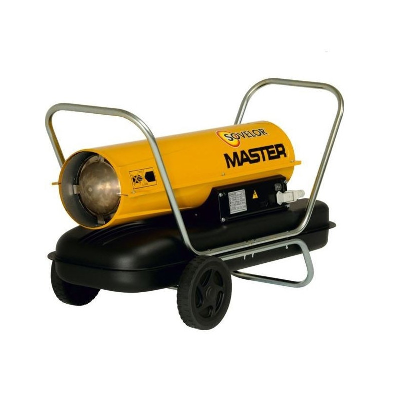 Sovelor Chauffage mobile B150 au fuel 44kW sur roues Sovelor Kobleo