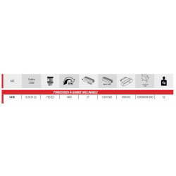 Femi Ponceuse à bande inclinable 750W 120x1500mm 543B Kobleo