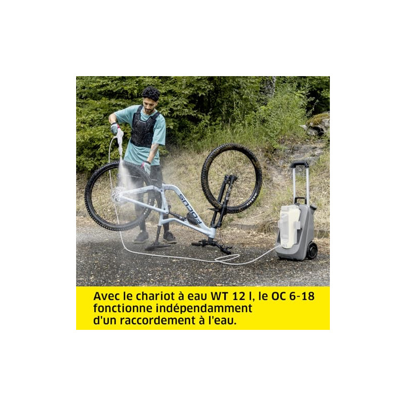 Karcher Chariot a Eau WT 12 l pour OC 6-18 Capacite de 12 L, Karcher Kobleo