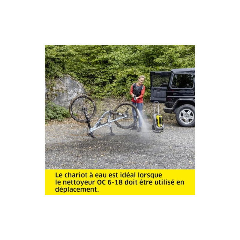 Karcher Chariot a Eau WT 12 l pour OC 6-18 Capacite de 12 L, Karcher Kobleo