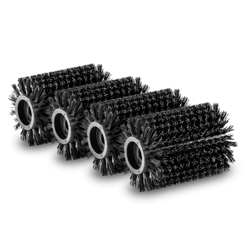 Karcher Brosses Rouleaux pour Surface en Pierre PCL 6 Lot de 4 Pieces, Karcher Kobleo