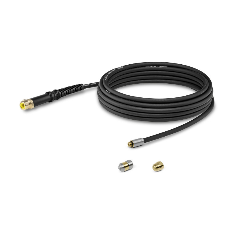 Karcher Deboucheur de Canalisations PC 7.5 avec Set de Buses 7.5 m, Karcher Kobleo