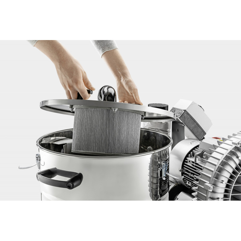Karcher Aspirateur Industriel IVR-B 50 30 Triphase 3 kW, Garantie, Karcher Kobleo
