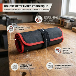 L'Outil Parfait Trousse 2433000 8 couteaux plaquiste alu-choc L'Outil Parfait Kobleo