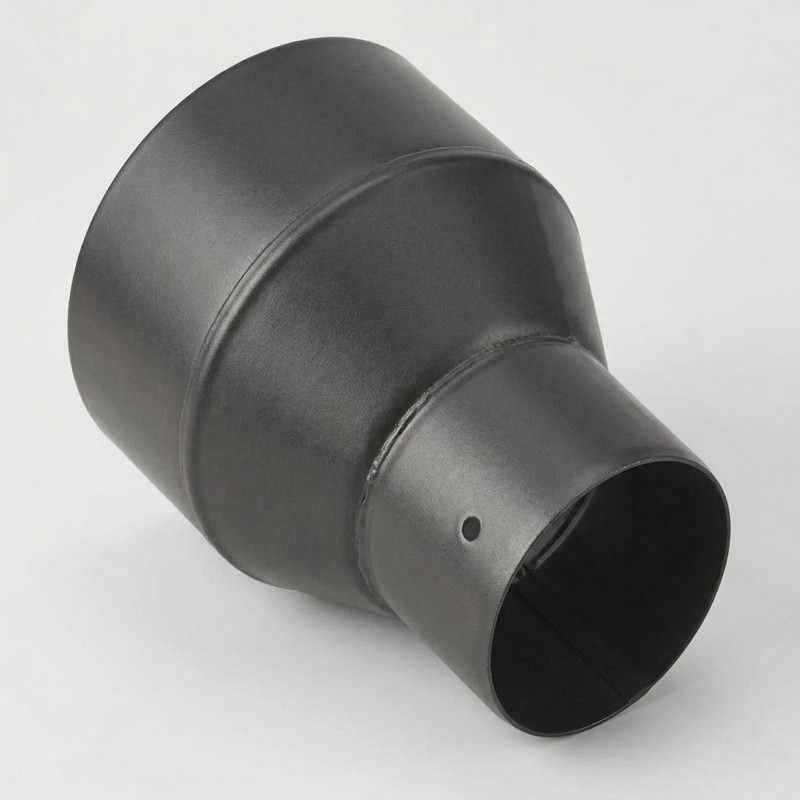 TEN Réduction TEN 345560 noir mat D153x80mm pour pellets Kobleo