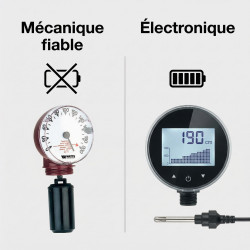 WATTS Jauge mécanique Watts 22L0103102 Meca-M 200 V verticale 95mm Kobleo