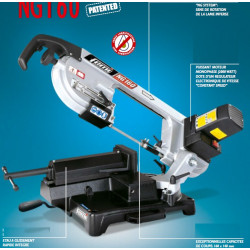 Femi Scie à ruban acier 2000W L:1735 mm Diam150mm NG160 Femi Kobleo