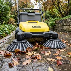 Karcher Brosses latérales Karcher météo humide pour balayeuse S4 noir Kobleo